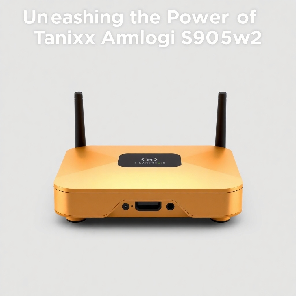 Tanix Amlogic S905w2