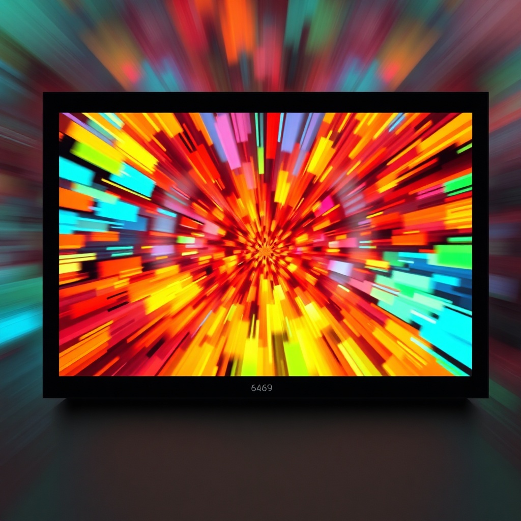unleashing - 4K resolution screen displaying vibrant colors and sharp details